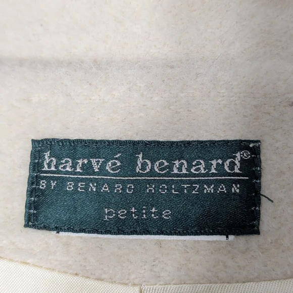 Harve Benard Cream Belted Coat - Picture 14 of 14